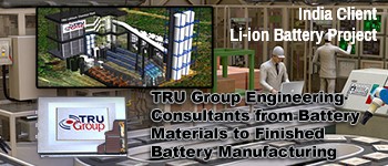 India lithium battery assemby factory TRU Group