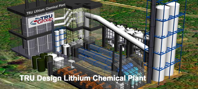 TRU Group Engineered Lithium Carbonate Plant